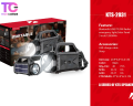 TECH CORNER KTS 2031 Bluetooth Speaker Wireless Portable Outdoor – 3" Woofer, FM Radio, Solar Charging, Torch Light, 1200mAh Battery. 