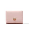 Short Cute Cat Pattern Women Wallet Leather Three Folding Wallets Clutch Women Wallets Girl Multi-function Coin Purse Card Set. 