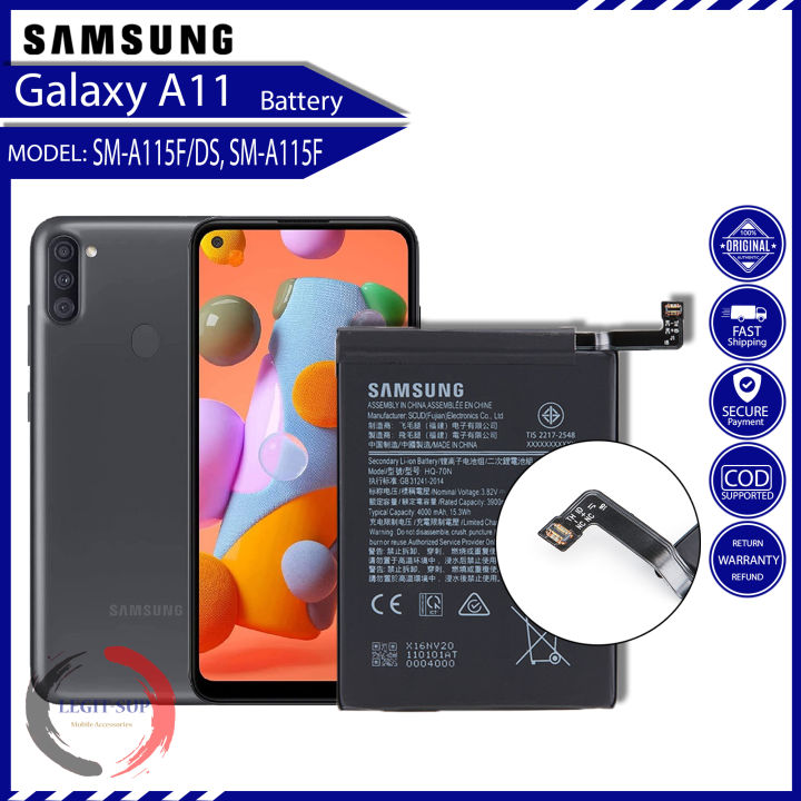 Samsung A11 Battery Replacement HQ-70N Battery with 4000mAh Capacity _ Black