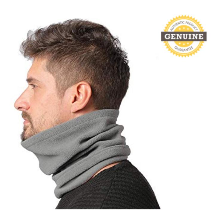 2%20X%20Gray%20Thermal%20Winter%20Fleece%20Neck%20Warmer%20Tube%20Snood%20Scarf%20Face%20Mask%20Special%20Offer%20-%20Image%204