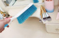 1Pc Dust Brush Sofa Brush Soft Hair Plastic Long Handled Utility Dust Carpet Bed Sheet Cleaner Brush Bed Cleaning Brush Minimalist Household Cleaning Supplies. 