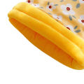 Hamster Sleep Pouch Keep Warm Thick Printing Pattern Small Pets Sleeping Pouch Bed Pet Supplies. 