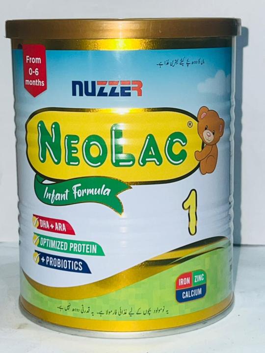 "NUZZER NEOLAC 1 | Infant Formula (0-6 Months) | Complete Nutrition Powder Milk"
