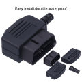 Terminals For Car Battery Auto Tester OBD2 16 Pin Male Connector. 