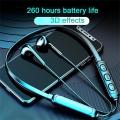 1 Hanging Neck Sports Wireless Bluetooth Headset Earphone Binaural Running Mini Neck Hanging Music Earplugs. 