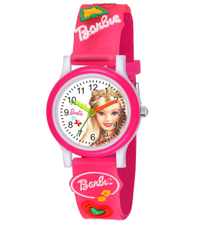 Pakistan%20Holesales%20STUFF%20White%20Dial%20Barbie%20Love%20Watch%20Series%20Analogue%20Girl's%20Watch%20-%20Image%202