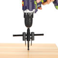 120/200/300mm Adjustable Circle Hole Saw Cutter, Wood Drywall Drill Bit Saw Round Cutting, Woodworking Twist Hole DIY Tools. 