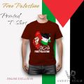 Free Palestine Tshirt , Premium Cotton T-Shirt - Palestine Slogan - EID Gift - 100% Cotton TShirt - Export Quality T-Shirts - Mens wear - Fashion -. 