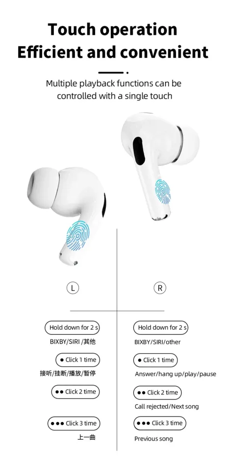 Wireless Earbuds Airpod Pro Scratching Sound Left Replacement