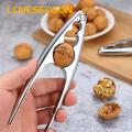 Rust-proof Nut Cracker Easy-to-use Stainless Steel Nutcracker for Effortless Nut Cracking Rust-proof Anti-slip Handle Ideal for Southeast Asian Buyers Nutcracker for Walnuts. 
