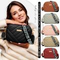 Hand bags for girls with Stylish Golden chain And Long strap Top Handle Bag Medium Size for Ladies and Girls Shoulder Bag Fashionable Design Casual Style Tote Bag for Traveling. 