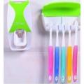 Automatic Toothpaste Dispenser With Tooth Brush Holder. 