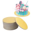 4pcs - 10 Inches Round Cake Boards Set Cakeboard Base Disposable Paper Cupcake Dessert Tray Cake Tools for Wedding Birthday. 