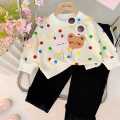 Brown Star Bear Kids wear For Baby And Baba. 