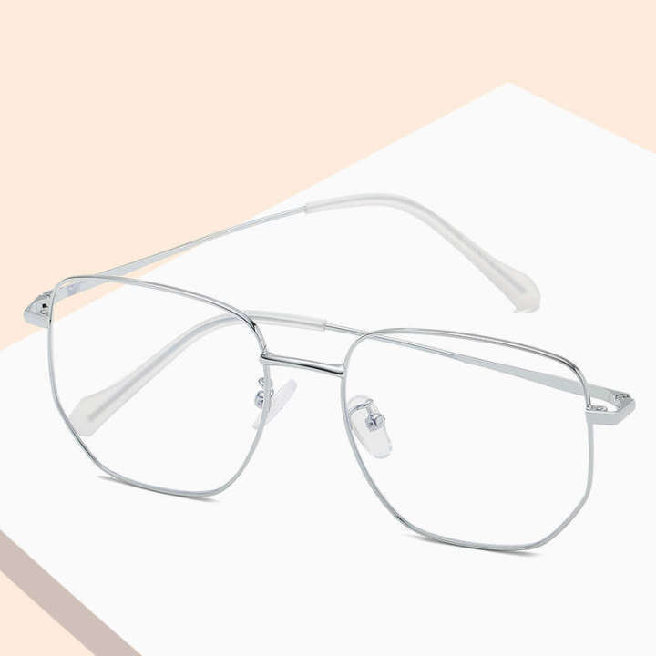 New Fashion Internet Celebrity Instagram Anti Blue Metal 2970 Can be Equipped with Myopia Flat Light and Glasses Frame