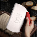 Dough Scraper Stainless Steel Pastry Dough Cutter Semicircular Bench Scraper Cake Bread Pizza Dough Cutter Chopper Baking Tools. 