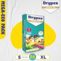 Drypex Diaper Gold Pack Pcs 36 Pcs Size XL-5. 