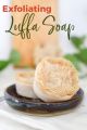 Exfoliating Loofah Soap 1-Pack - Exfoliating Bar Soap with Loofah Inside - Cleansing, Moisturizing, Nourishing, Scrubby Soap - Plant-Based, Eco-Friendly, Vegan. 