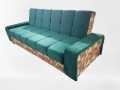 Sofa Combed Aram Design  3 Seater Stylish Emboss lining  Colour Can be Customised {{ Special offer } Available. 
