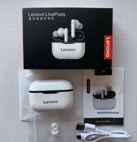 Original Lenovo Livepods Lp1 Bluetooth Earbuds