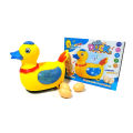 Musical Electric Lay Eggs Duck Toys For Kids and Boys - Battery Operated With Light and Music Sound Toy Vehicles car. 