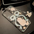 Olige  Case  For iPhone 11 12 13 14 15 Pro Max Girl Heart INS Bow Cat Pop Fairy Style Full Package Anti Drop phone case back cover. 