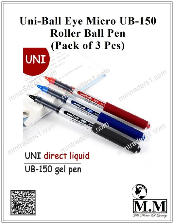 Uni-Ball%20Eye%20Micro%20UB-150%20Roller%20Ball%20Pen%20%20(Pack%20of%2012%20Pcs)%20-%20Image%204