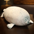20CM Angry Blob Seal Pillow Chubby 3D Novelty Sea Lion Doll Plush Stuffed Toy Baby Sleeping Throw Pillow Gifts for Kids Girls. 