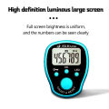 305 English Mirror Five-Channel Foreign Trade Export Electronic Counter Hand Tally Counter. 