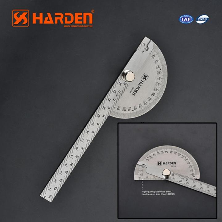 Harden 90 x 150mm Bevel Protractor Stainless Steel