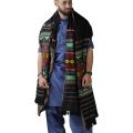Shawl For Men and Boys  Black Green Tharri Wadera Shawl | Kamaal Khan. 