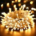 Fairy Lights Decoration String Light For Decoration Party Lights 20 Feet Long – Warm white LED Curtain String Light, 8 Lighting Modes Fairy Twinkle String Lights Wedding Party Home Garden Bedroom Outdoor Indoor Wall Decorations, Warm White. 