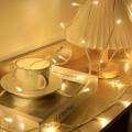 PACKIFY Golden Fairy Lights 5 meter 30 LEDs 220V Plug - String LED Lights for Room Decoration. 
