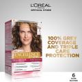 LOreal Paris Excellence Creme - 6 Dark Blond Hair Color, Excellence Triple Protection Seals, Replenishes And Conditions Your Hair. 