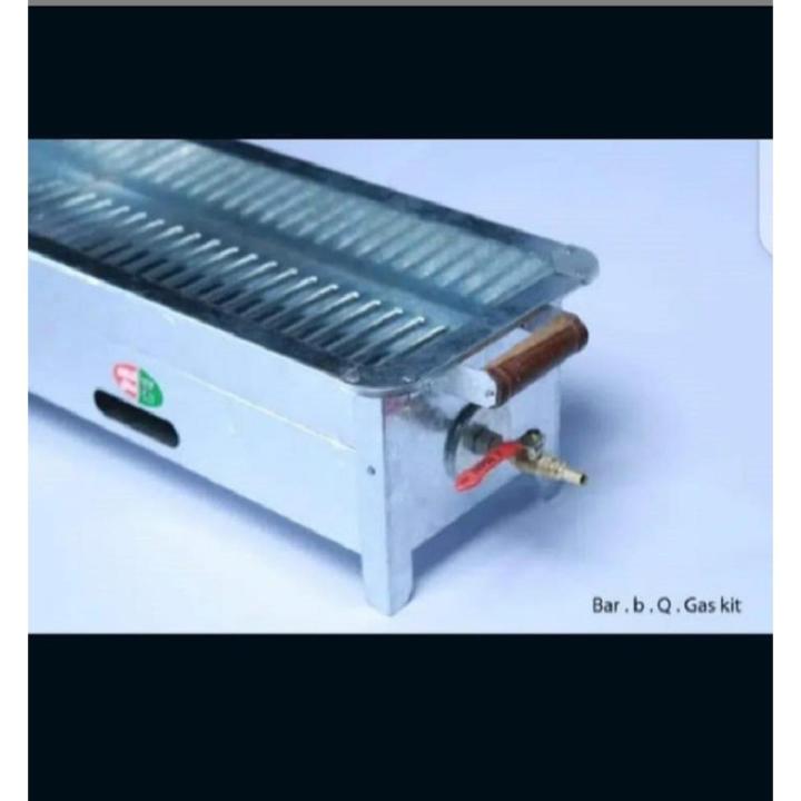 Bar B Q Grill Angeethi 30 Inches Gas and Coal Double Funtions