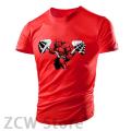 New Fun Weightlifting Dumbbell 3d Print Men's Tough Street Style T Shirt Gym Running Breathable Translucent Sports Summer Top. 