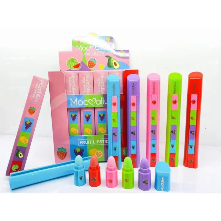 4 Color Lip Balm Stick Fruit Flavor - Lip Balm For Girl - Lip Balm Set