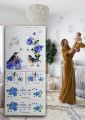 Wardrobe Multipurpose Staorage drawer - Toy Almari Hanging Portion Cupboard Decorative Style - Almari Cabinet Portable  With 6 Drawer. 