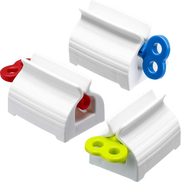 ST Specifications of 1 Pcs Plastic Rotary Toothpaste Squeezer Device - Durable Rolling Tube Paste Squeezer & Dispenser - Manual Rotary Paste Holder