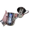 2 Pcs Stainless Steel Lassi Mugs Water Glass 750ml Random Design. 