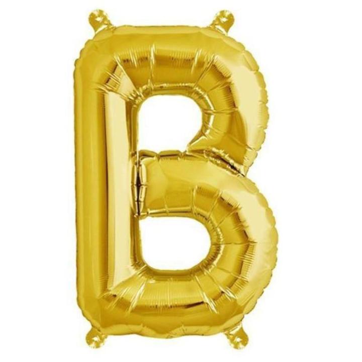 Gold Foil Letter Balloons 32" inch (A to Z)