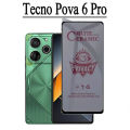 Tecno Pova6 Pro Matte Privacy Tempered Glass For Pova 6 5 Pro Spark Go 2024 Spark 20 Pro Anti-Spy Privacy Ceramic film 3 in 1 Camera Lens Glass and Back Film. 