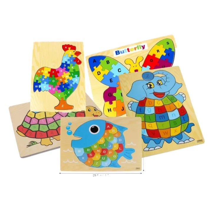 animal%20shapes%20English%20ABC%20Alphabet%20Learning%20Puzzle%20Jigsaw%20Intelligence%20Game%20Toys%20Education%20Children%20Kids%20-%20Image%204