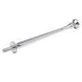 1set 2 3 Tier Cake Plate Stand avy Metal Center Handle Fitting Hardware Rod Shape:Ornate Victoriana Color:Silver  Amount:1 Sets. 