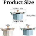 Non-Stick Micro Pressure Cookers High Quality Heavy Weight Enamel Micro Pressure Cooker, 8l Large Capacity Multifunctional Time Saving Non Stick Stockpot, Pressure Cooker Soup Stew Pot Plumpy Push-Pull Lock Pressure Cooker Soup Pot for Kitchen. 