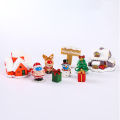 Christmas Miniature Figurines Attractive Children Craft Mini Santa Claus. 
