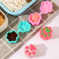 1Pcs Cartoon Cat Paw Sauce Bottle Mini Bento Box Sauce Box Tomato Sauce Honey Salad Sauce Container Bento Box Accessories Conbo. 