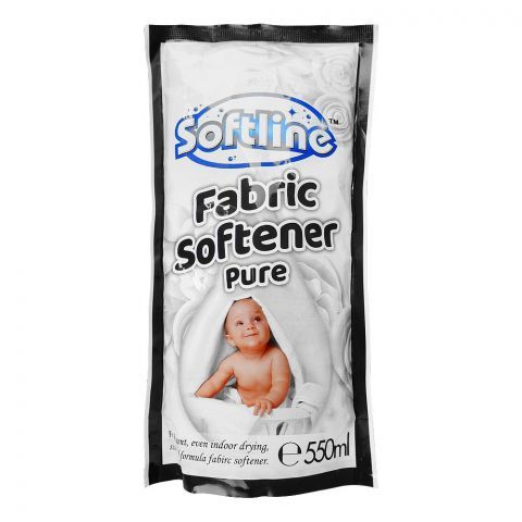 SOFTLINE FABRIC SOFTENER PURE WHITE 550ML