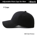 High Quality Baseball Caps With Adjustable Back Golf Cap For Women in Black Blue White Colors. 
