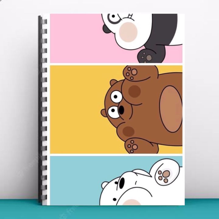 WE BARE BEARS A4 (1138) NOTEBOOK